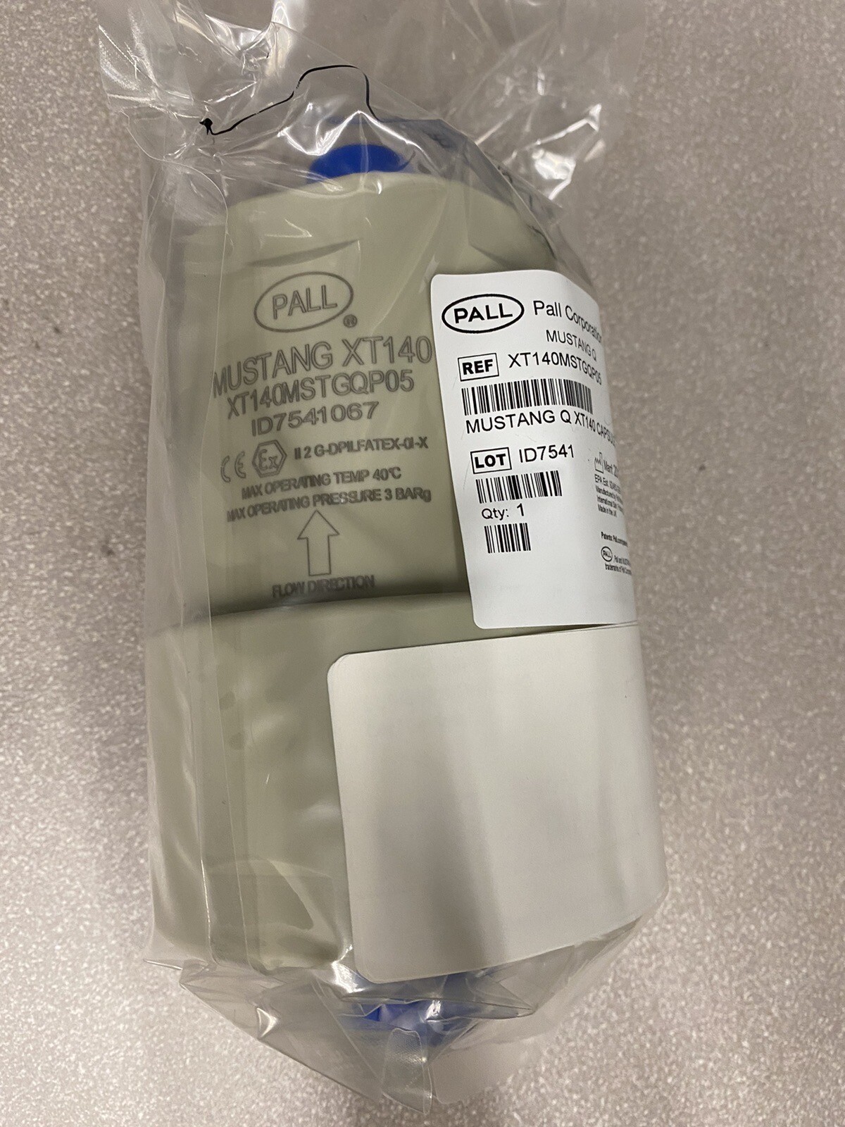 Pall Mustang Q,  XT140MSTGQP05 Chromatography Membrane Capsule