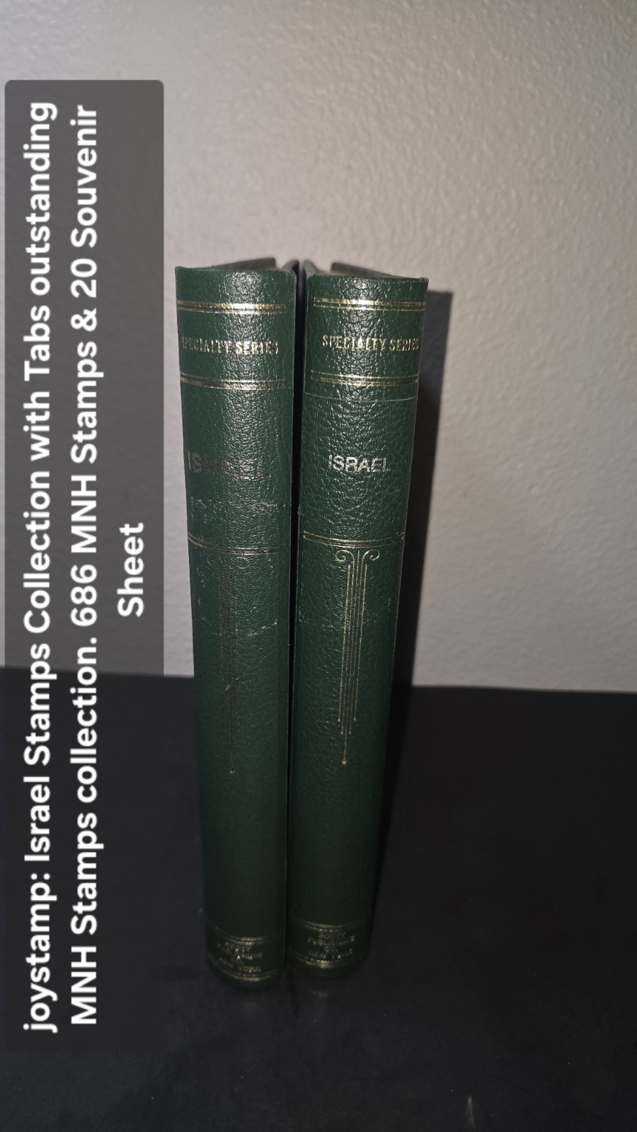 Joystamp: Pristine 2 Scott Specialty Album 1948 To 1979 Israel Stamps With Tabs