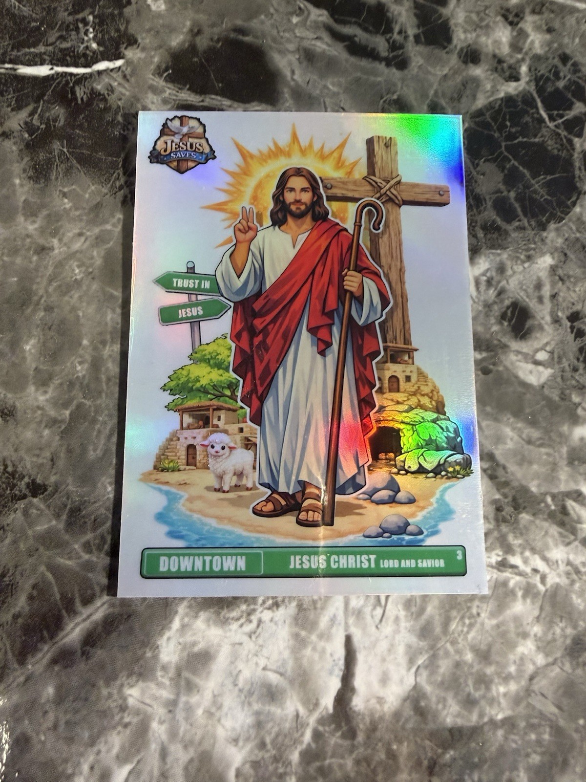 2026 Downtown Jesus 3 (Custom Card) #’d /100