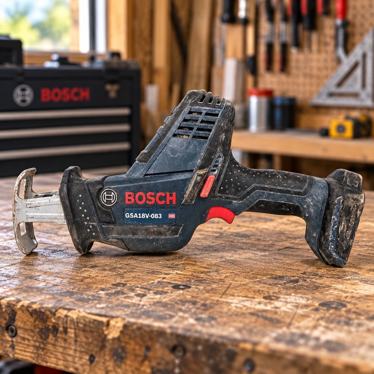 Bosch GSA18V-083 18V Cordless Reciprocating Saw Tool Only No Battery Bosch GSA18V-083 18V Cordless Reciprocating Saw Tool Only No Battery