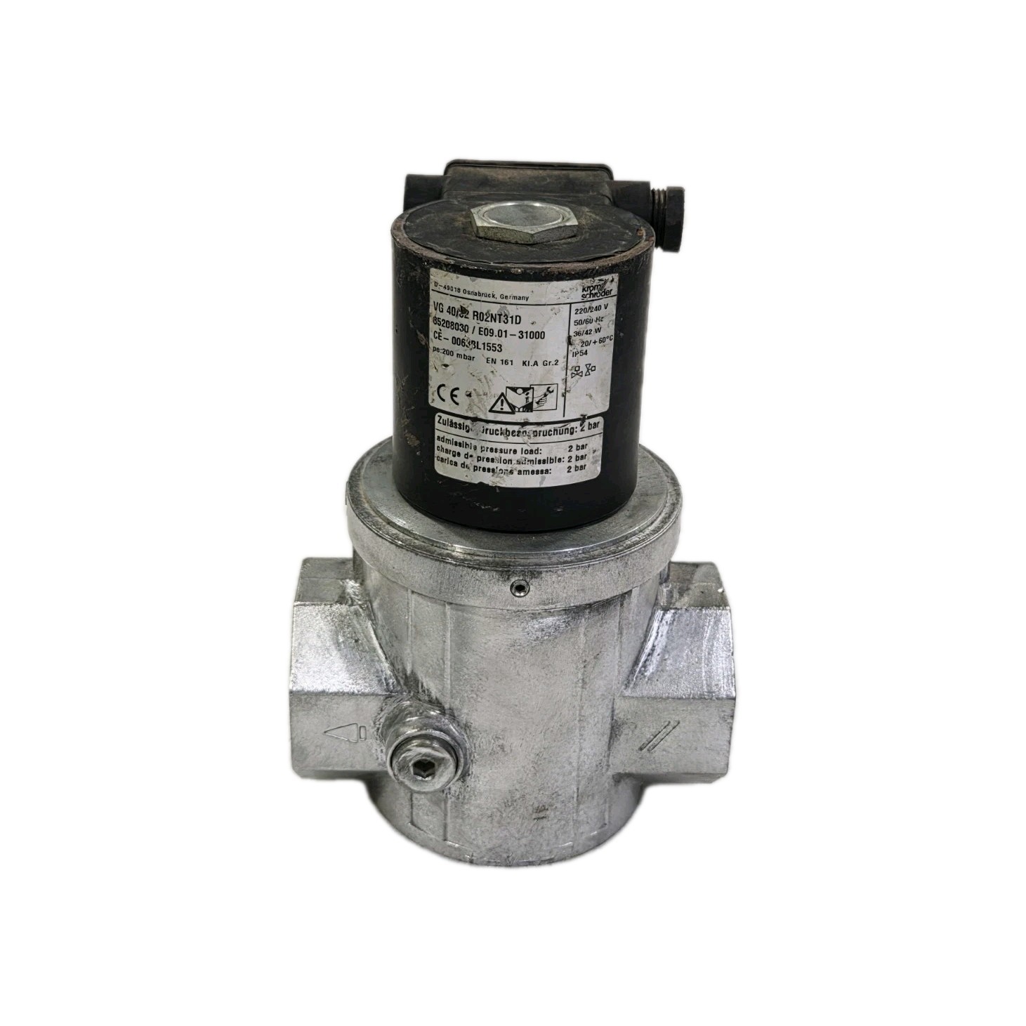 Kromschröder VG 40/32 R02NT31D Gas Solenoid Valve-200mbar