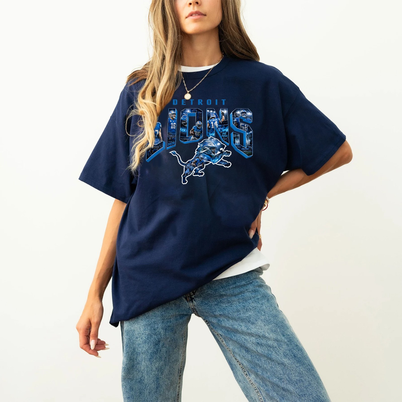 NEW Detroit Lions Football Team 2026 Tshirt - Detroit Lions Graphic Tshirt NEW Detroit Lions Football Team 2026 Tshirt - Detroit Lions Graphic Tshirt