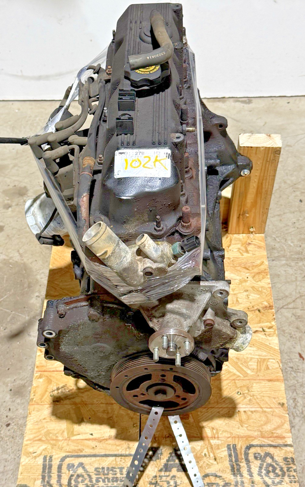 91-02 Complete Long Block Engine Motor 2.5 4 Cylinder 102K Jeep TJ YJ Wrangler 91-02 Complete Long Block Engine Motor 2.5 4 Cylinder 102K Jeep TJ YJ Wrangler