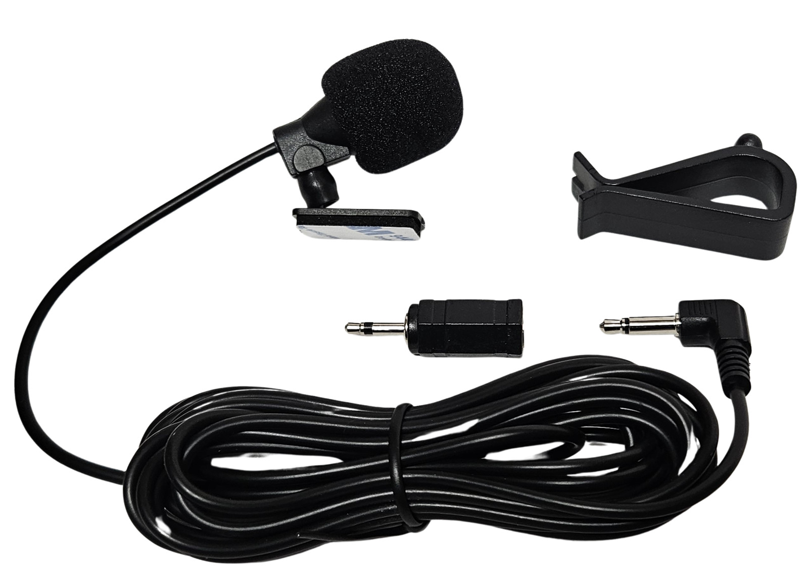 FingerLakes Car Microphone Mic Fits 3.5mm & 2.5mm Bluetooth Enabled Stereo Audio