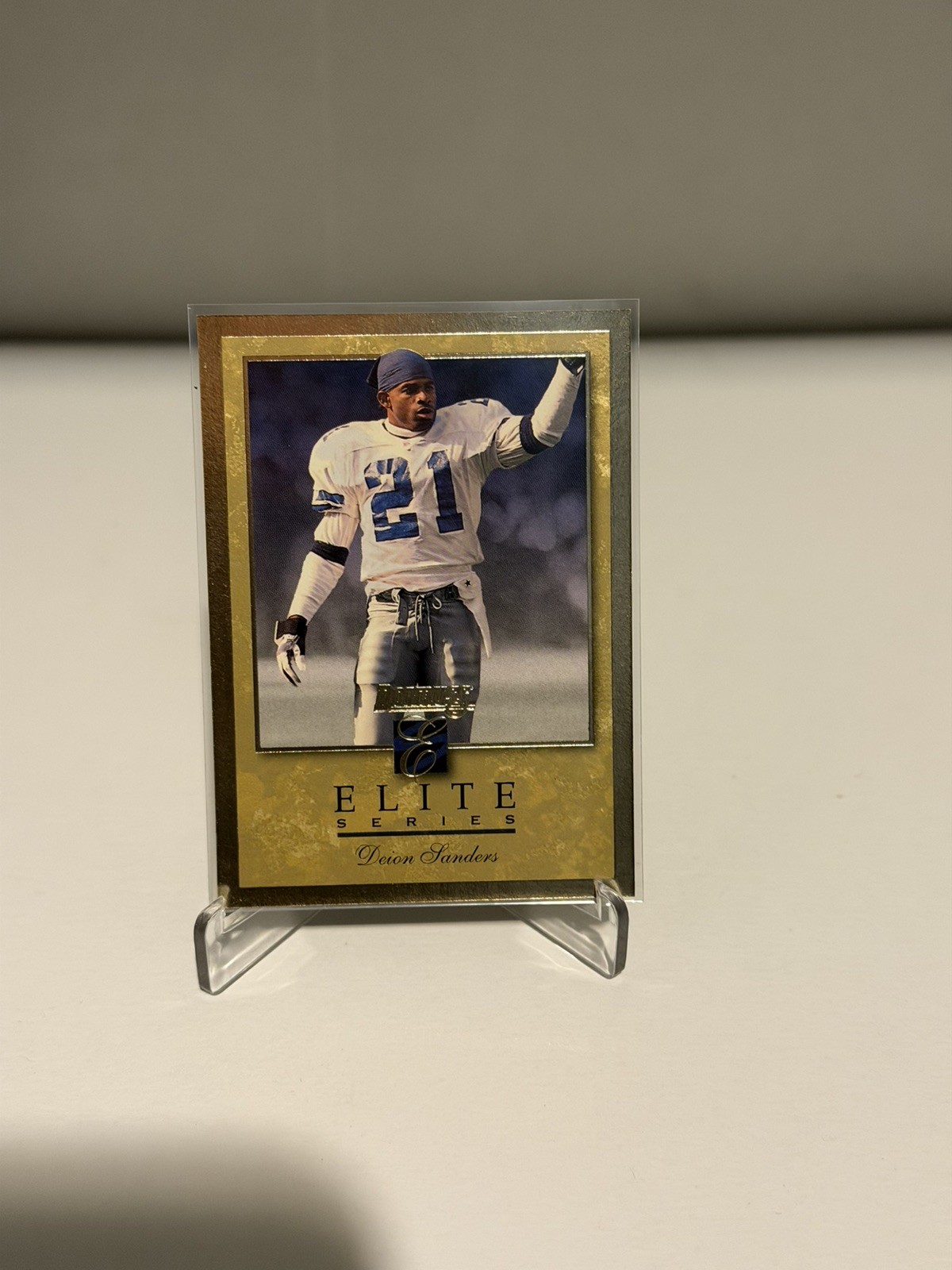 1996 Donruss - Elite Series Deion Sanders #15 Gold /2000