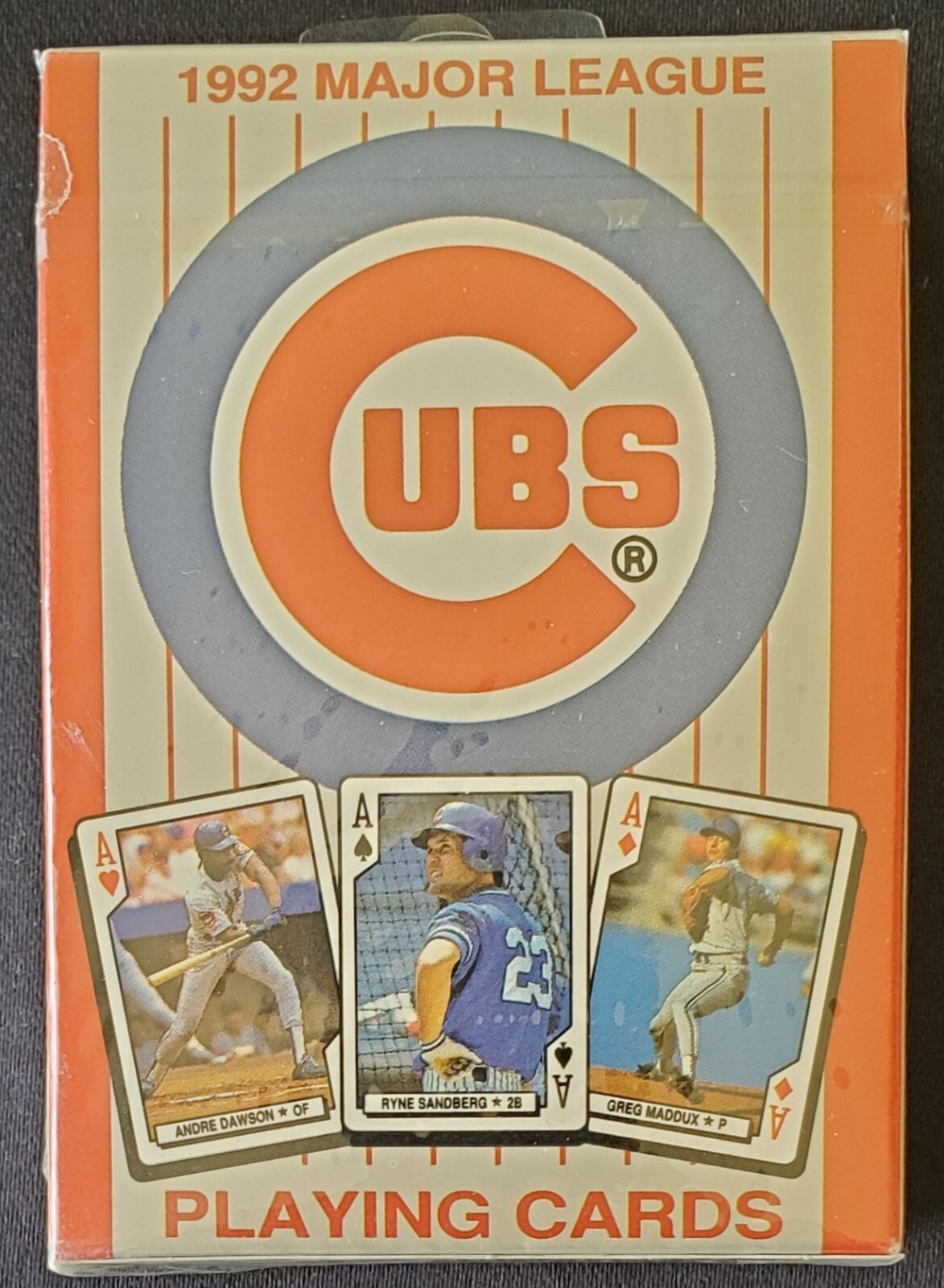 1992 Chicago Cubs New Official MLB 54 Playing Cards Set Dawson Sandberg Maddux