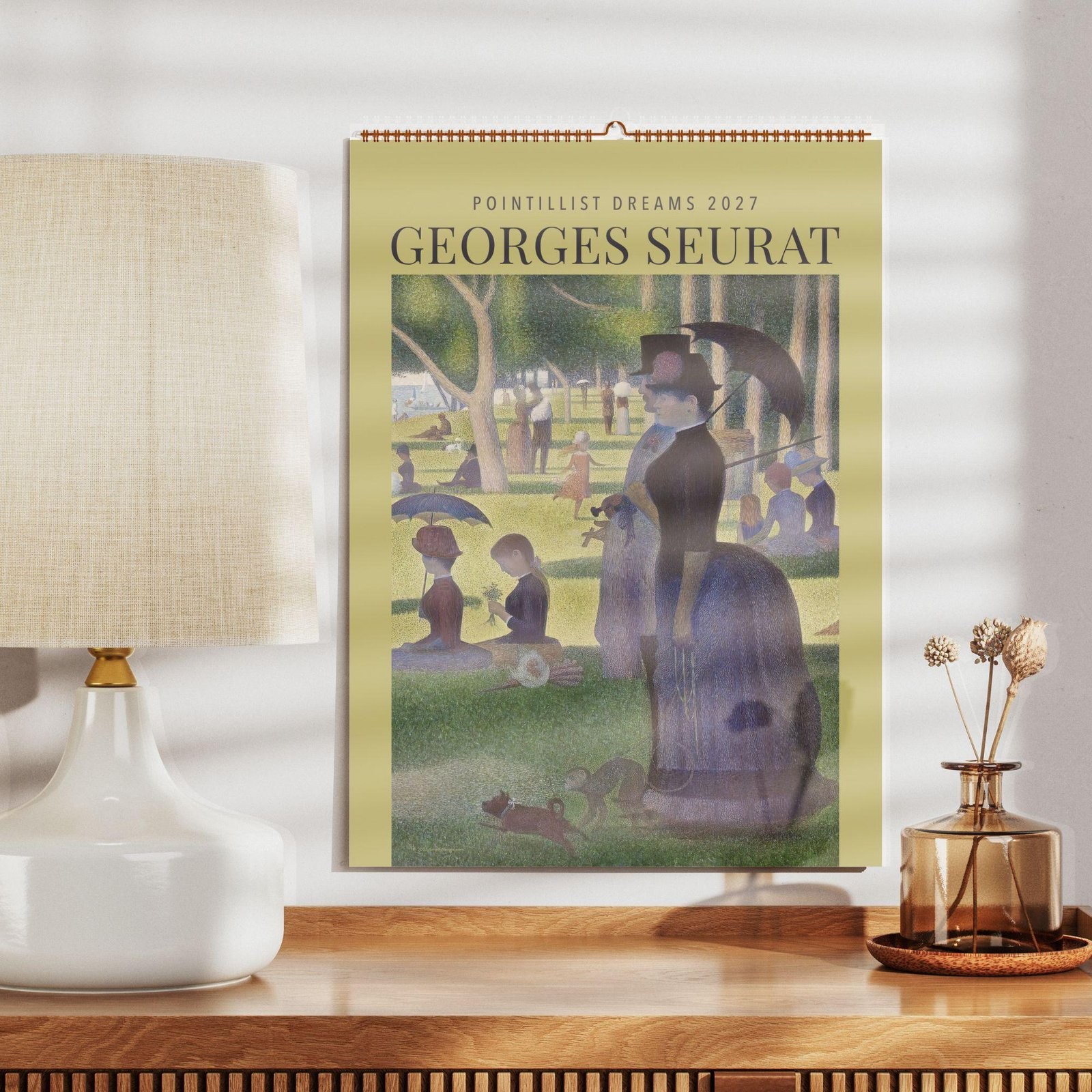 2027 Georges Seurat Wall Calendar – Pointillism Masterpieces, 11\ 2027 Georges Seurat Wall Calendar – Pointillism Masterpieces, 11\