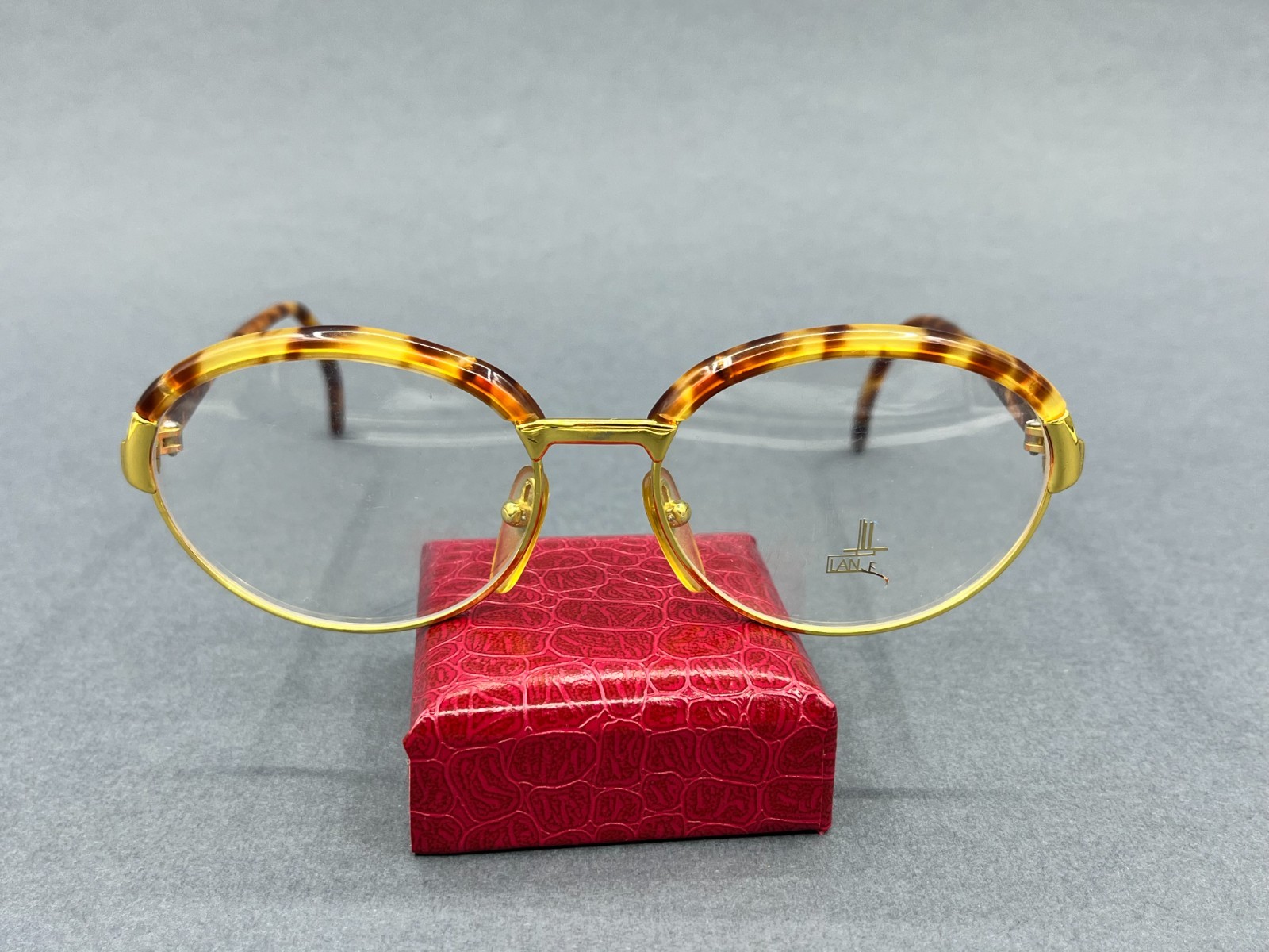 NOS Lancetti Women\'s Vintage Eyeglass Frame Made in Italy