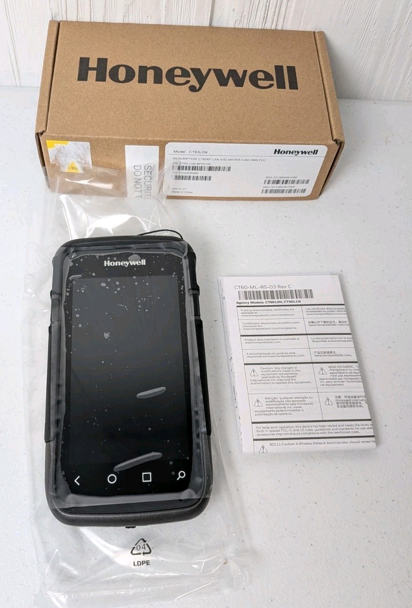 NO BATTERY, Honeywell Dolphin CT60-L0N-BFP210F Mobile Computer Scanner, Open Box
