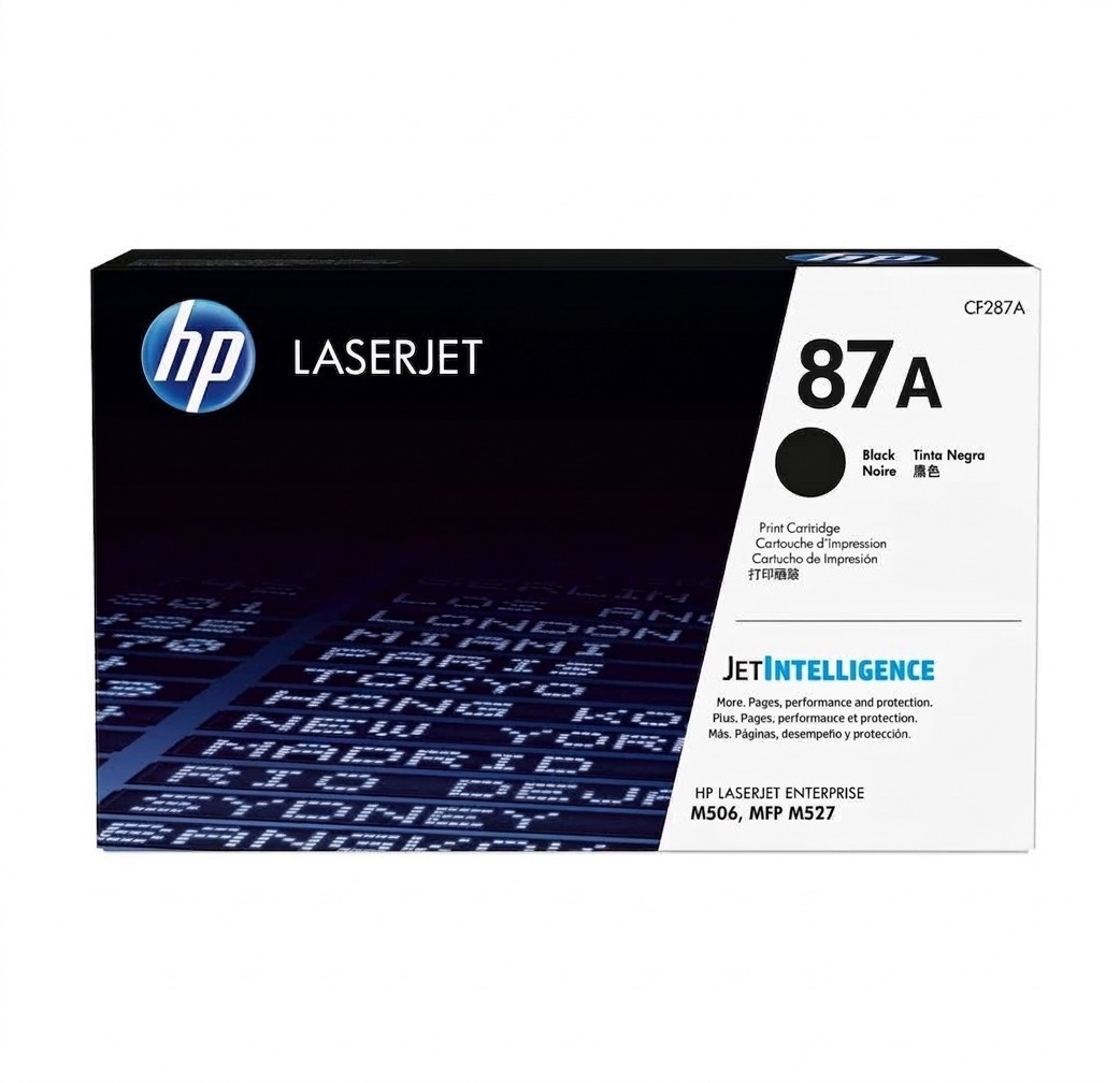 HP 87A Genuine OEM Black Toner Cartridge CF287A, 9000 Pages New