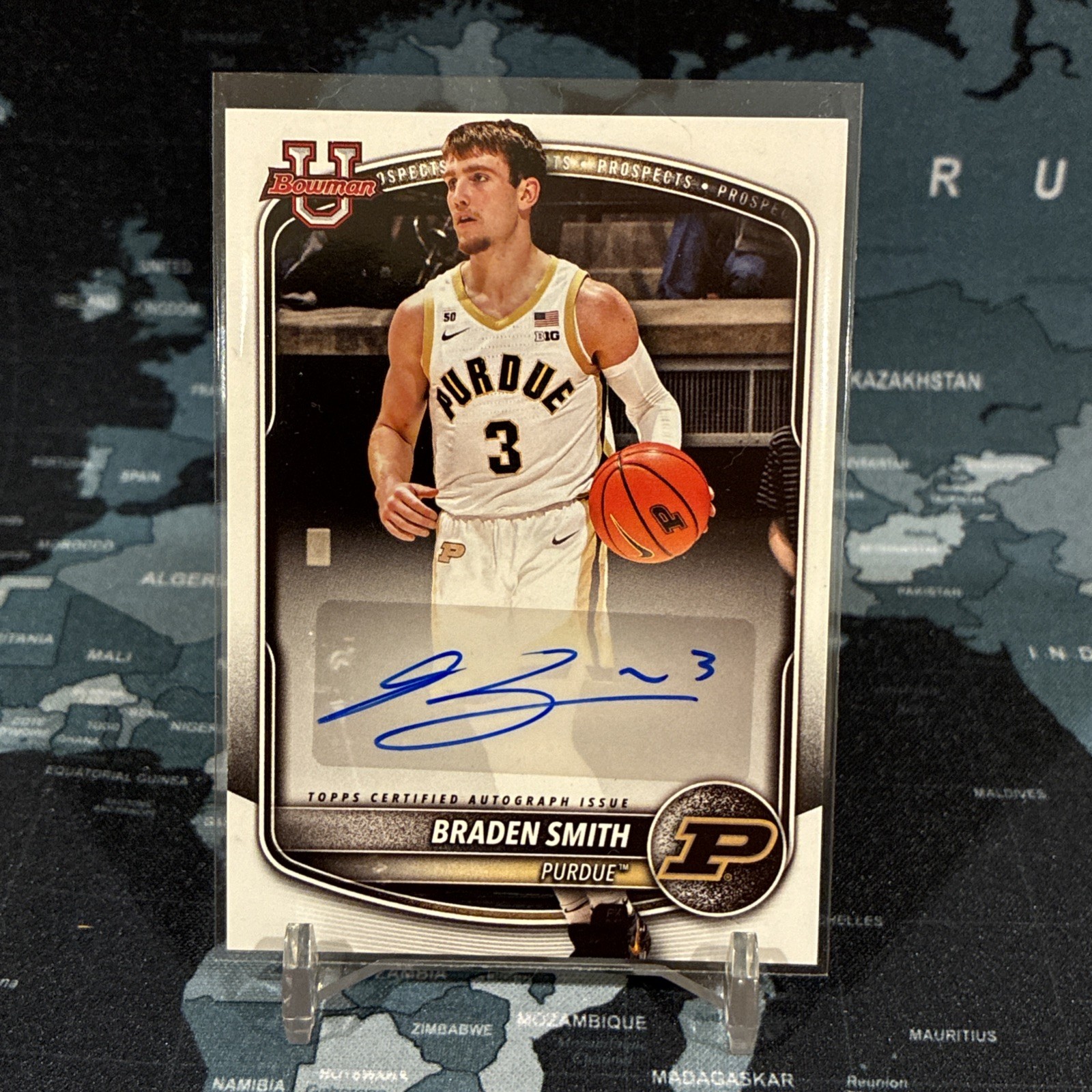 2025-26 Bowman U Prospect Autographs Braden Smith #PA-BR 