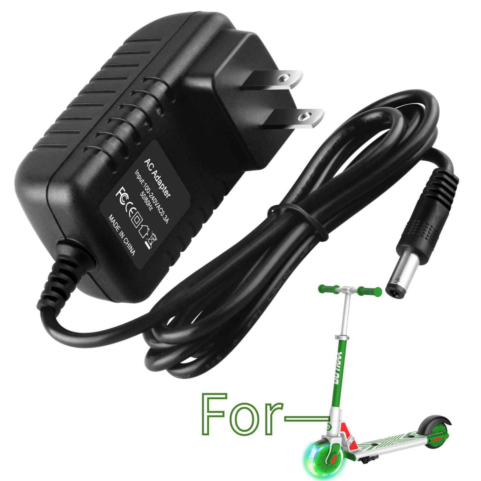 29.4V Charger for Gotrax GKS Pro Plus Lumios 24V 25.2V Li-ion Battery
