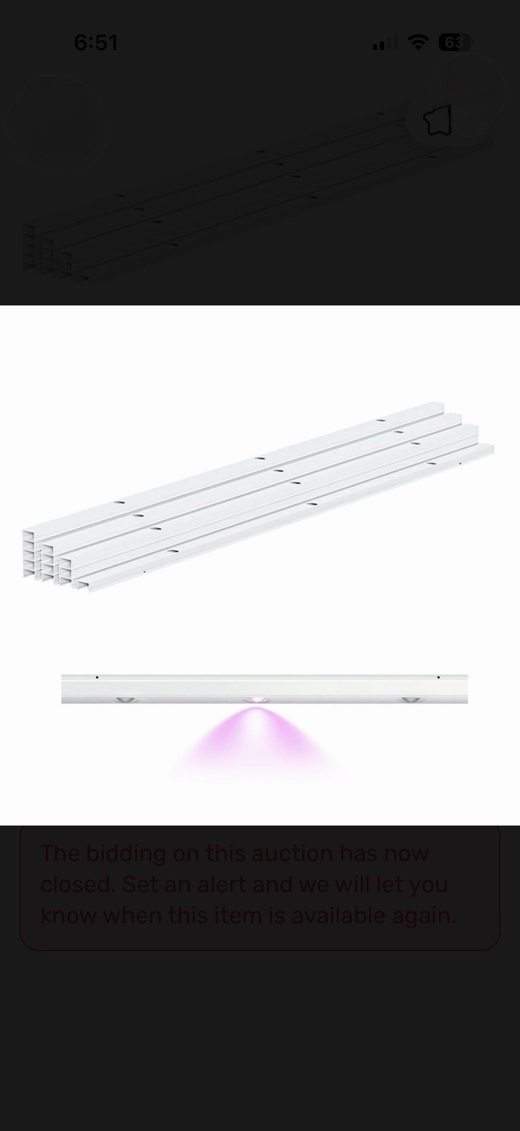 APPECK 50ft Track Kit for Permanent Outdoor Lights C5111, 13pcs White Track Only