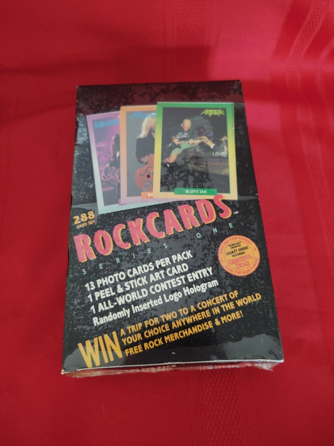 NEW, Vintage RockCards Series One Factory Sealed Box. NEW, Vintage RockCards Series One Factory Sealed Box.