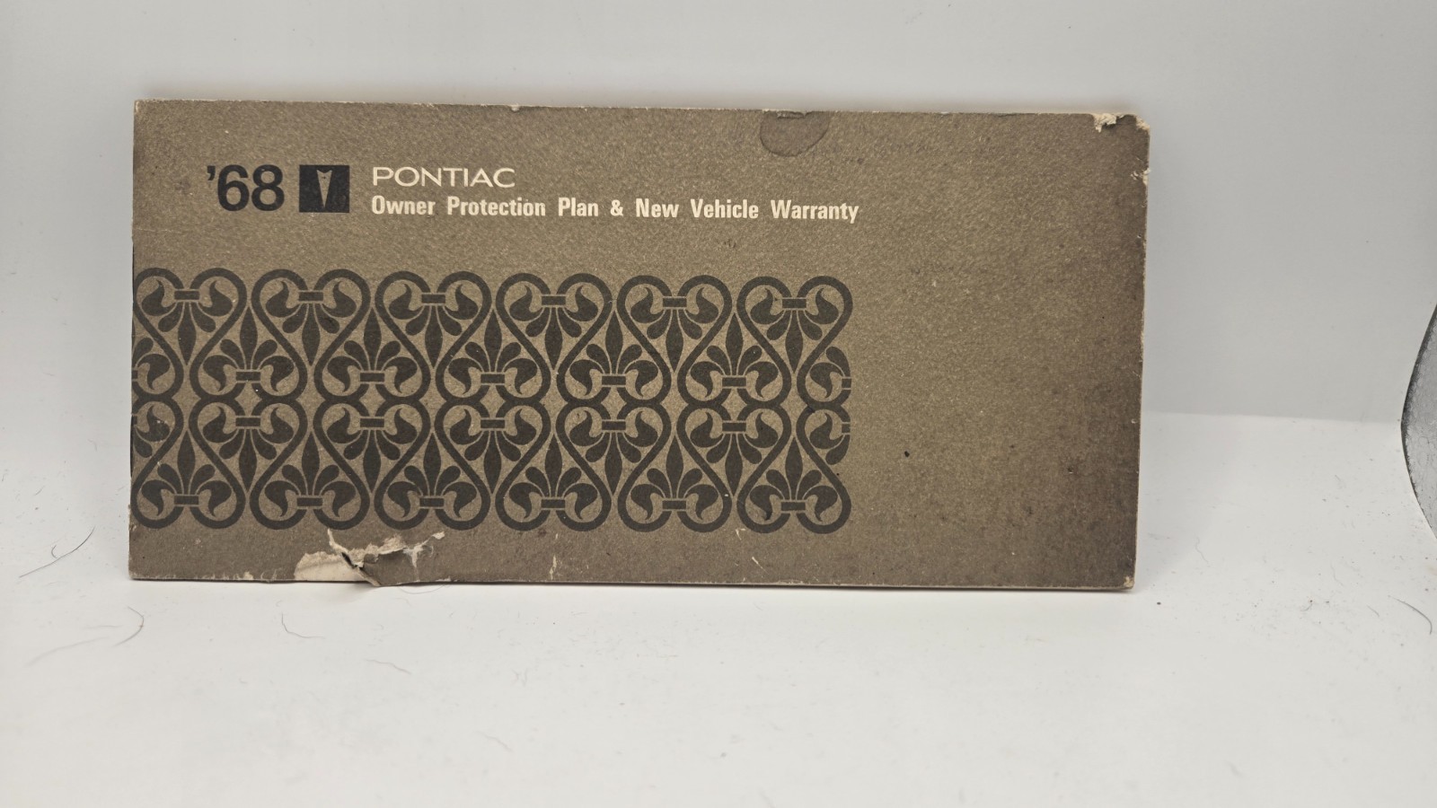 Vtg. 1968 Pontiac Owner Protection Plan & New Vehicle Warranty Booklet Vtg. 1968 Pontiac Owner Protection Plan & New Vehicle Warranty Booklet