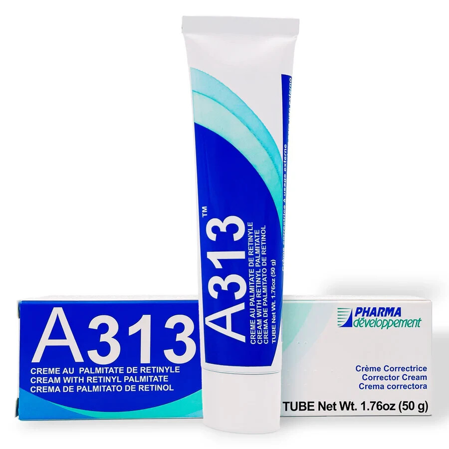 %100 Original A313 Retinol Cream Vitamin A Night Face Moisturizer 1.76 Fl Oz