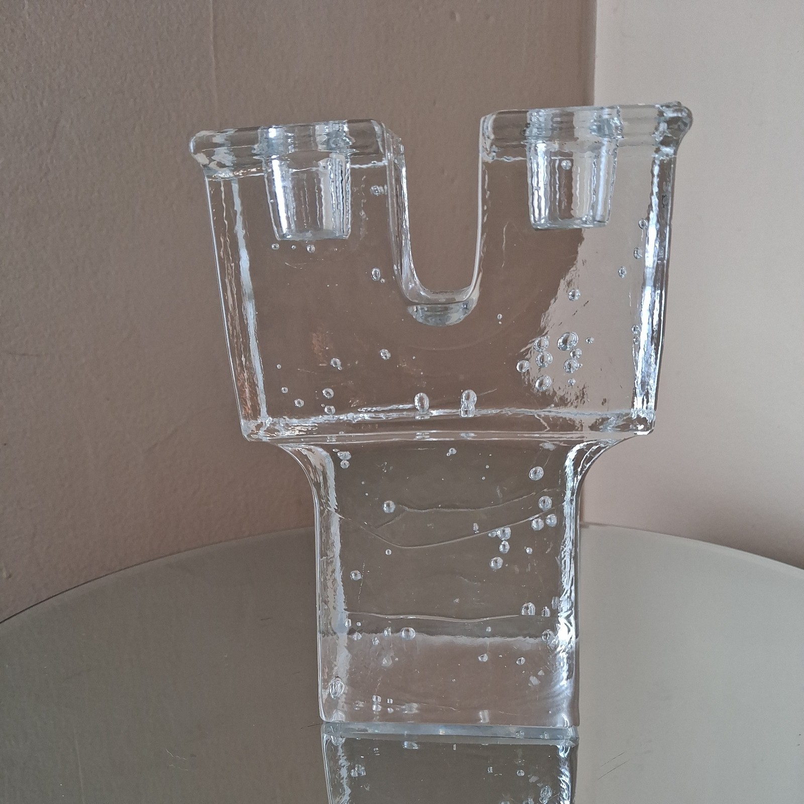 Vtg Dual Arkipelago Candleholder By Timo Sarpaneva For IITTALA Finland MCM