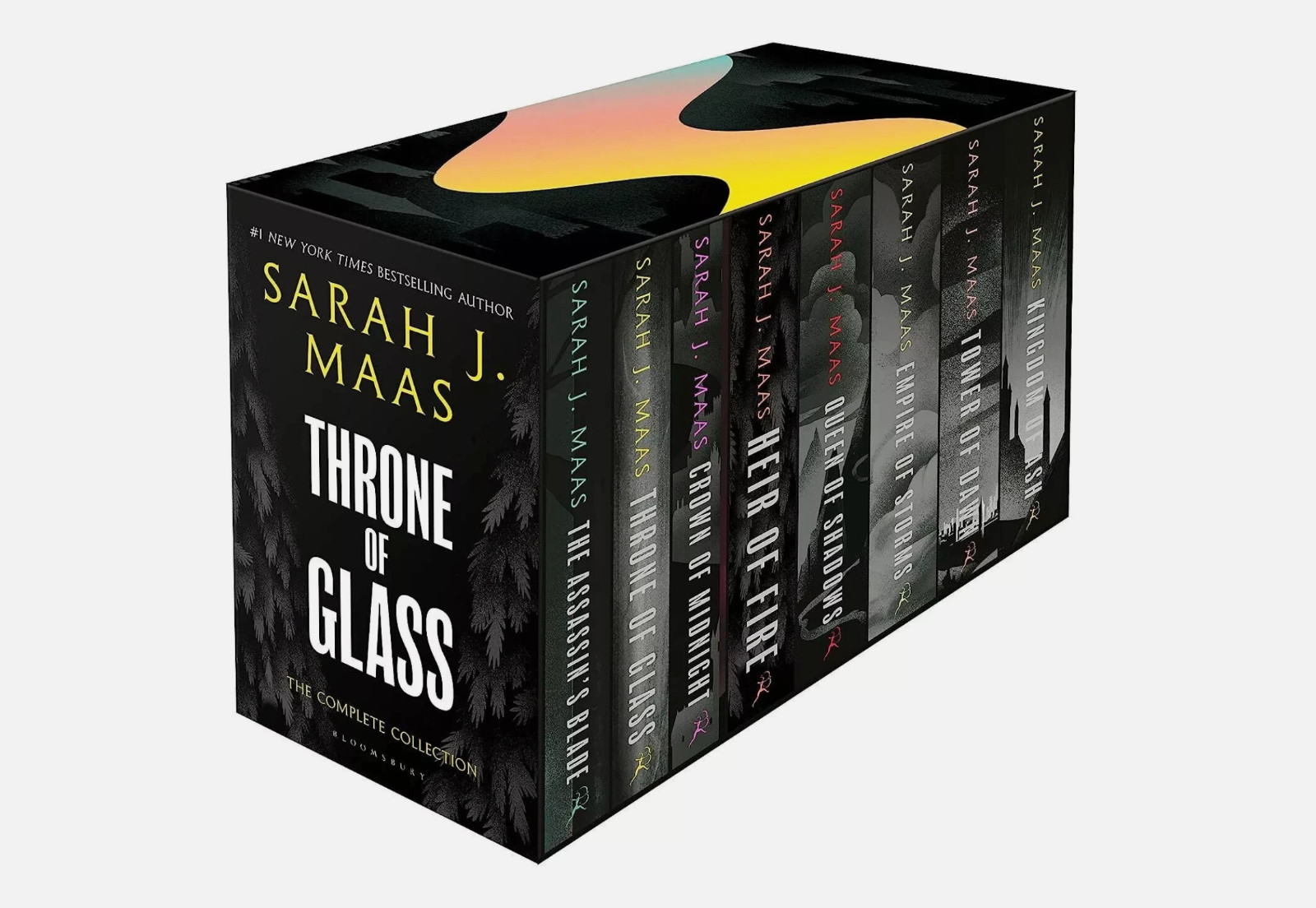 Throne of Glass 8 Books Box Set By Sarah J Maas - Paperback ||