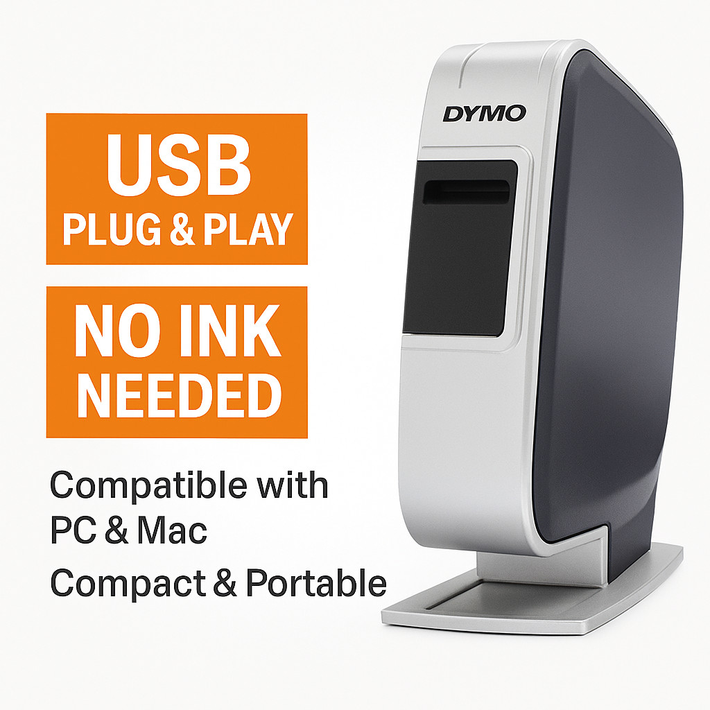 DYMO LabelManager PnP 1768 USB Label Printer – Plug & Play for PC/Mac DYMO LabelManager PnP 1768 USB Label Printer – Plug & Play for PC/Mac