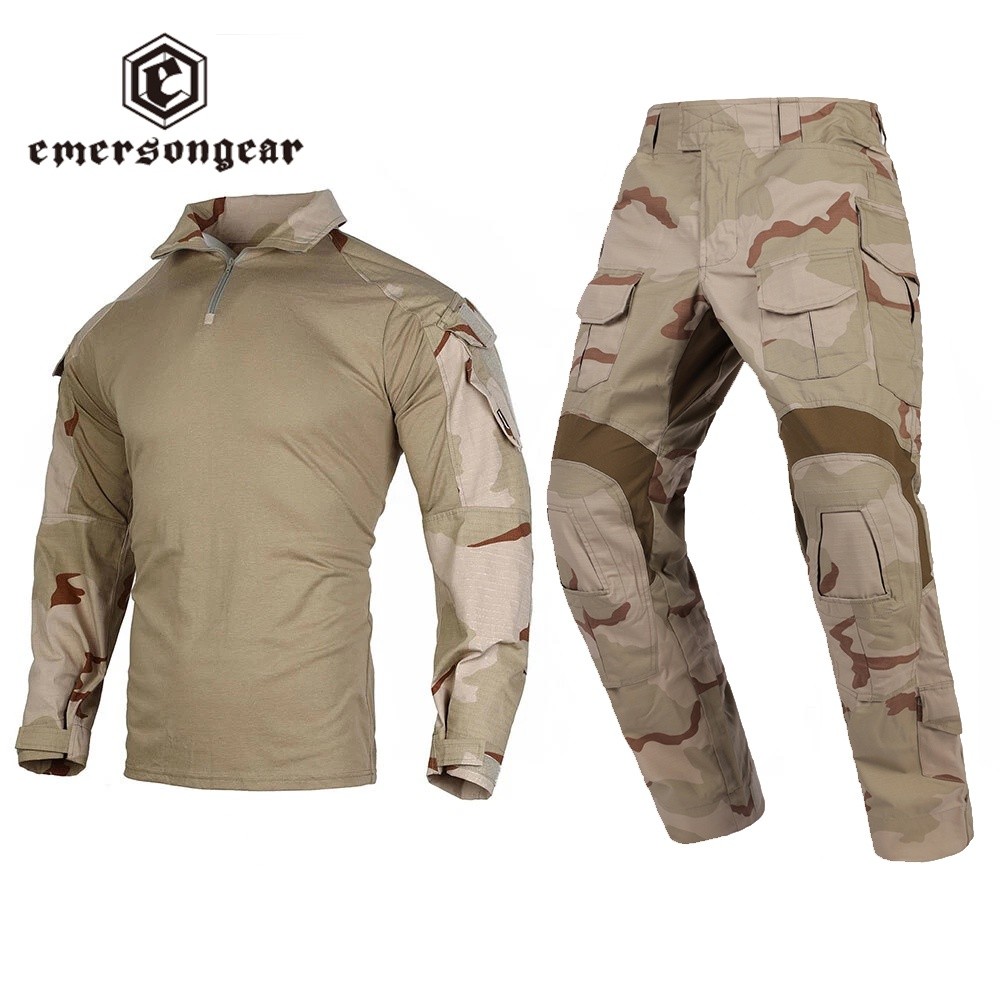 Emerson E3 Uniform Set Combat Suits Shirt Pants Tops Duty Cargo Trousers DCU