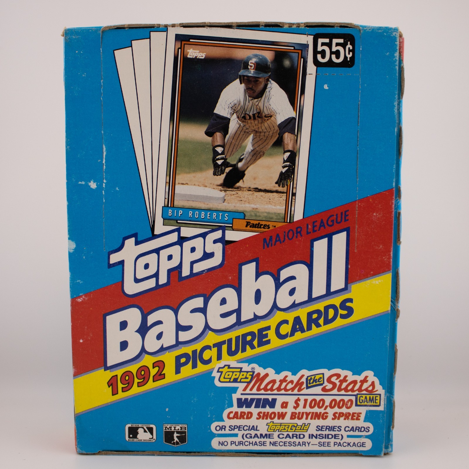 1992 TOPPS Baseball Retail Box - 36 Unopened Packs Gold Parallel Inserts