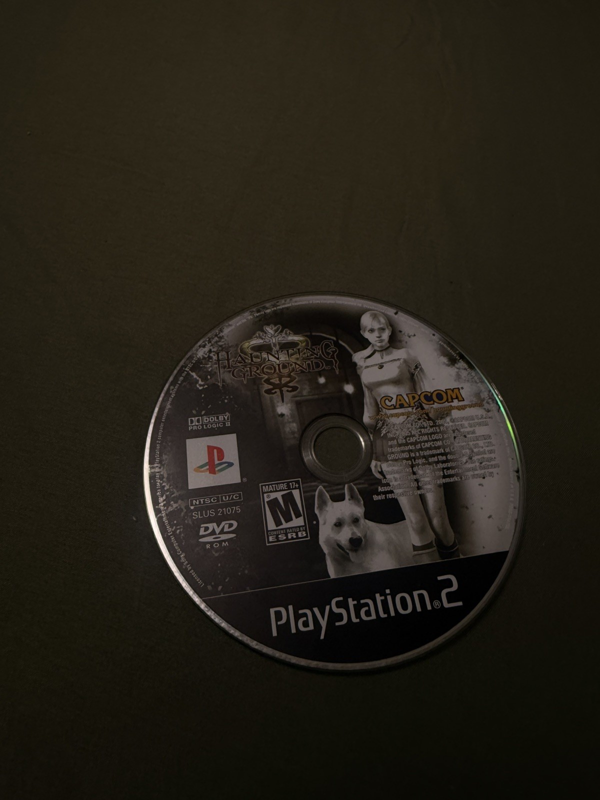 Haunting Ground (Sony PlayStation 2 PS2, 2005) DISC ONLY TESTED 