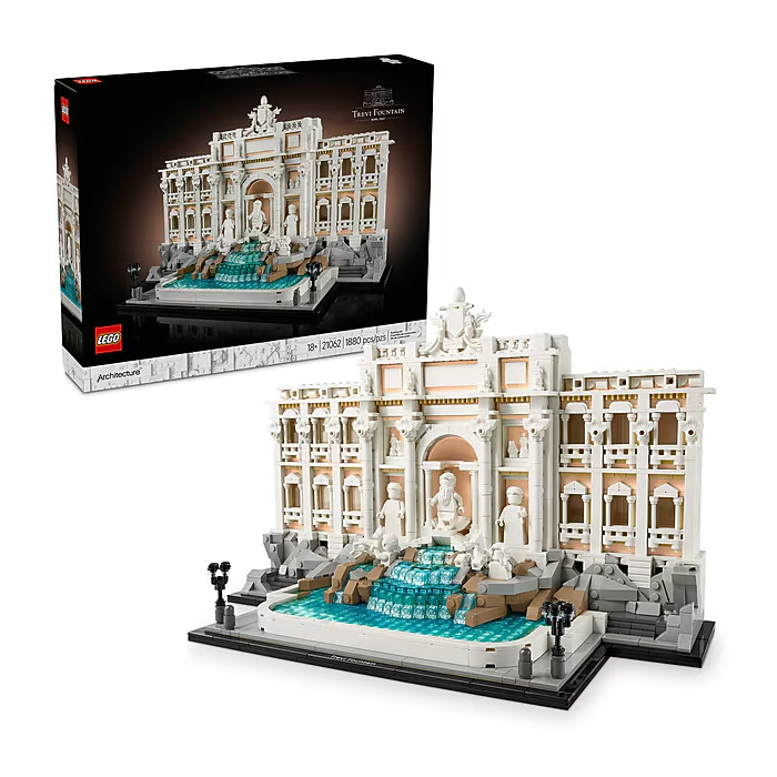 SALE- LEGO Architecture Trevi Fountain, 1880 Pieces (21062) SALE- LEGO Architecture Trevi Fountain, 1880 Pieces (21062)