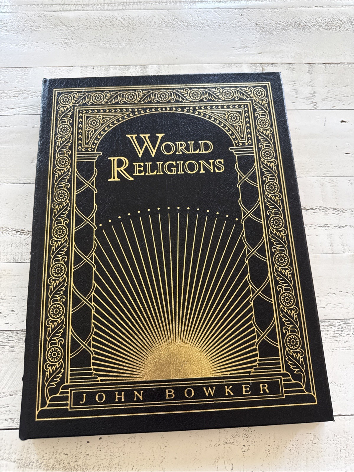 World Religions John Bowker HC DK Illustrated Gilt Decorative Hardcover