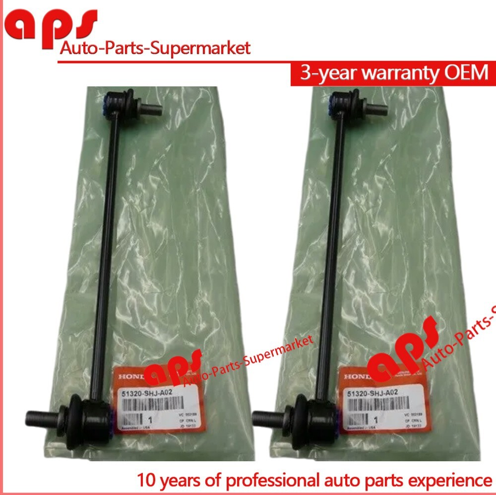 OEM 2 Pcs Front Sway Bar Stabilizer End Link Set For 2005-2017 Honda Odyssey
