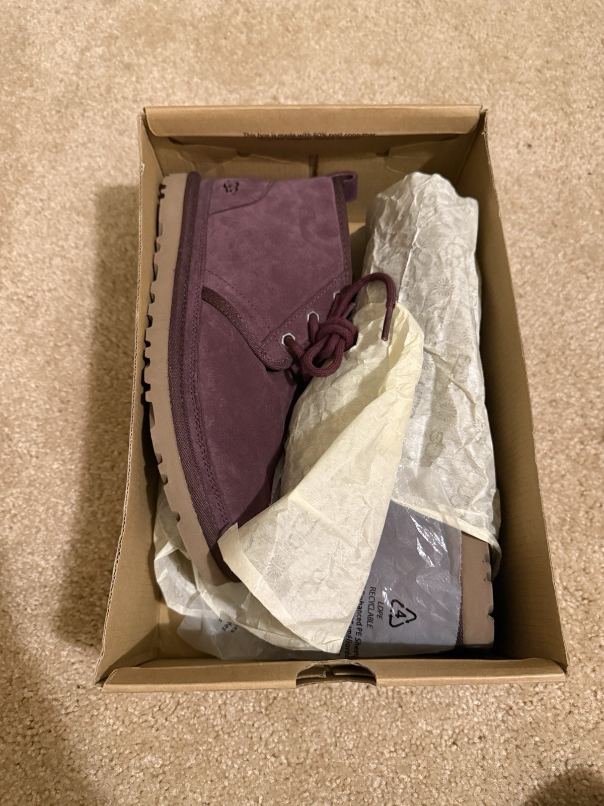 UGG Neumel Port Suede/ Sheepwool Winter Ankle Boots, Women Us 7 Eur 38 UGG Neumel Port Suede/ Sheepwool Winter Ankle Boots, Women Us 7 Eur 38