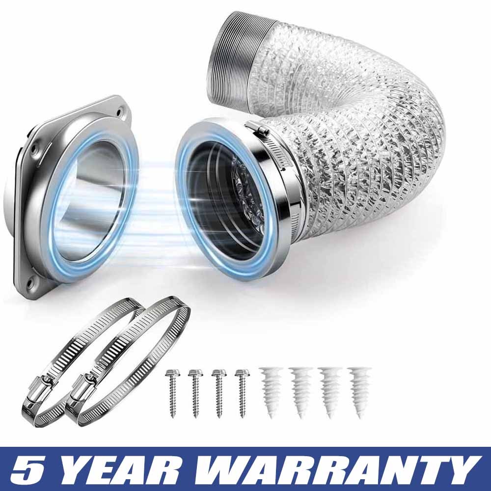 Magnetic Dryer Vent Coupling DV180, Dryer Vent Connector Airtight Seal Kit Easy Magnetic Dryer Vent Coupling DV180, Dryer Vent Connector Airtight Seal Kit Easy
