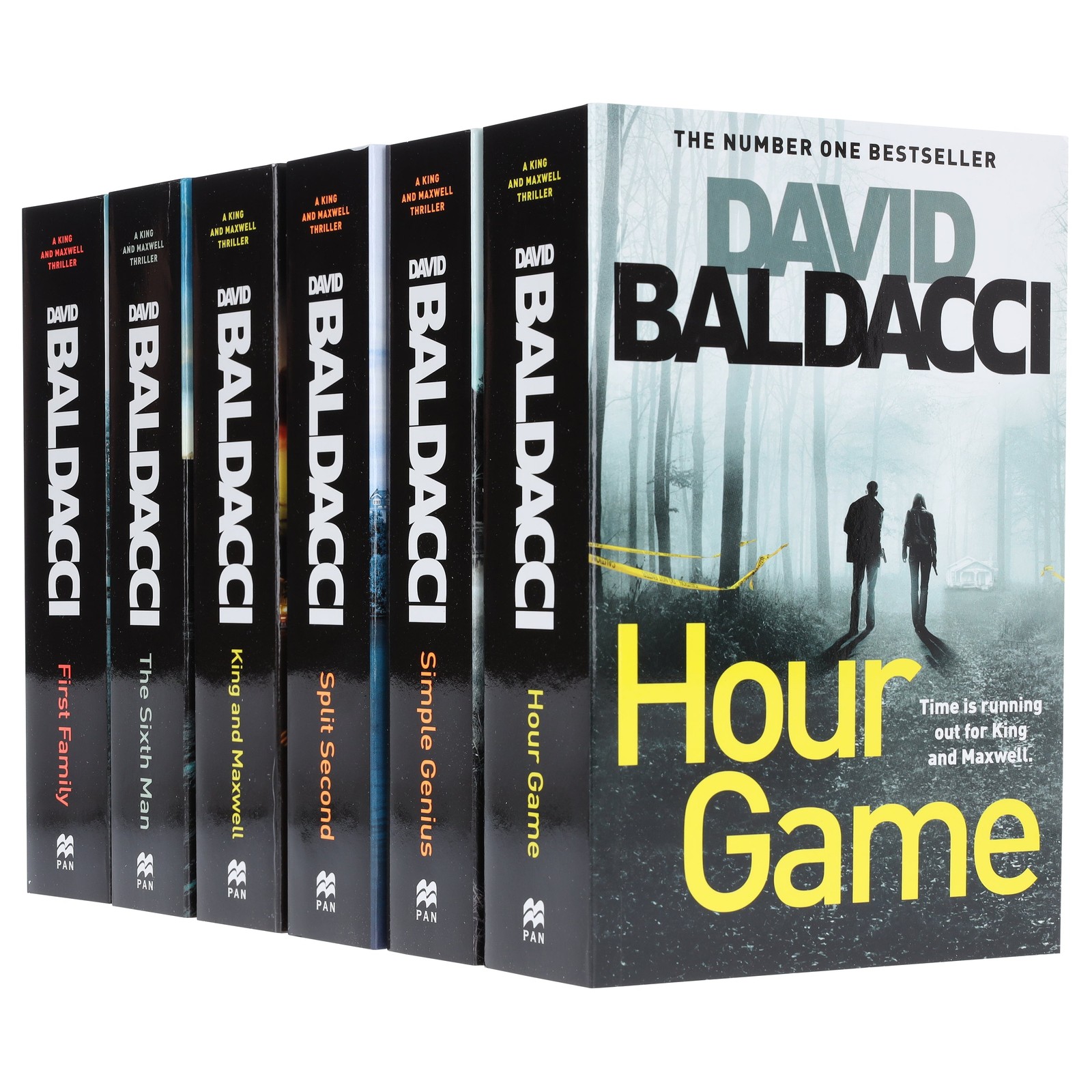 King and Maxwell Series by David Baldacci: 6 Books Set - Fiction - Paperback
