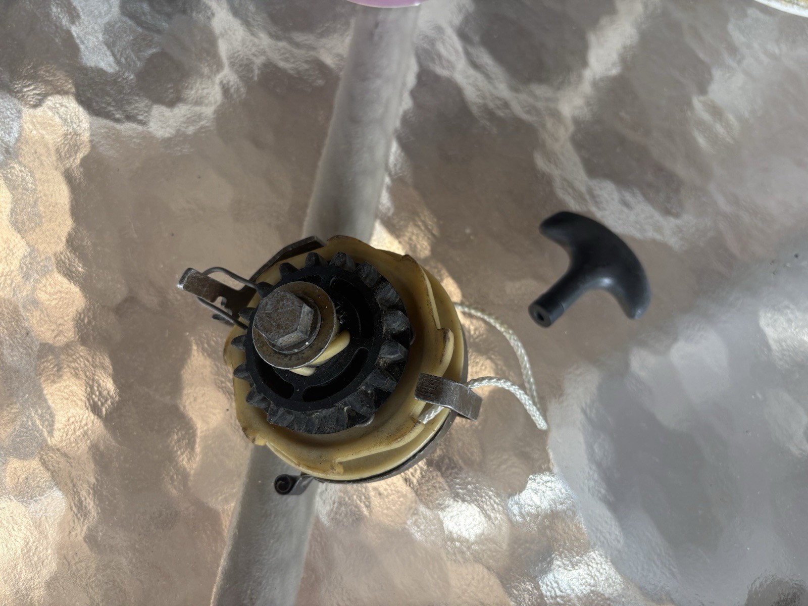 OMC 9.9/15 H.P. rewind assy. 389951