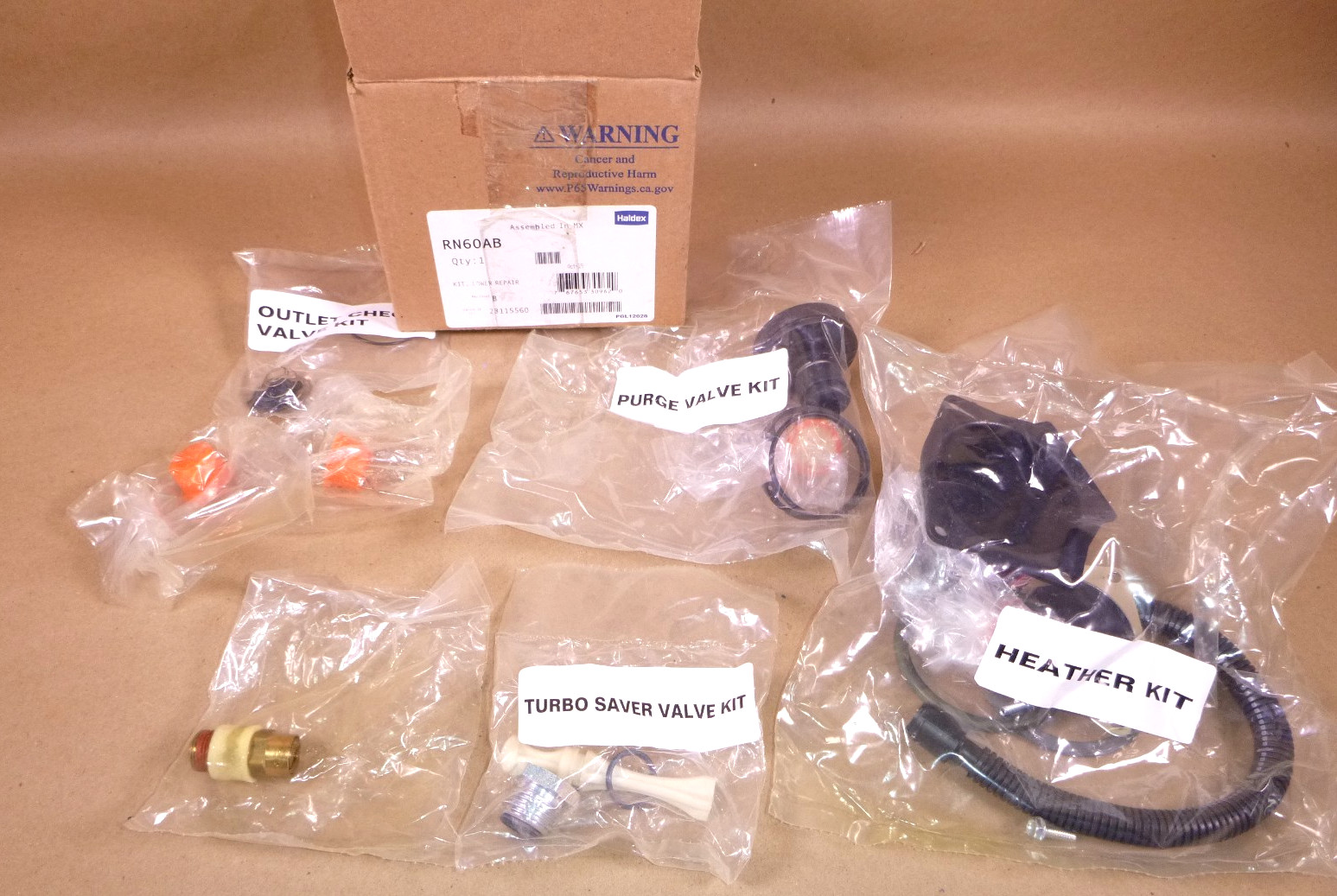 Haldex PURest Major repair Kit RN60AB - FMTV 4130-01-555-2925