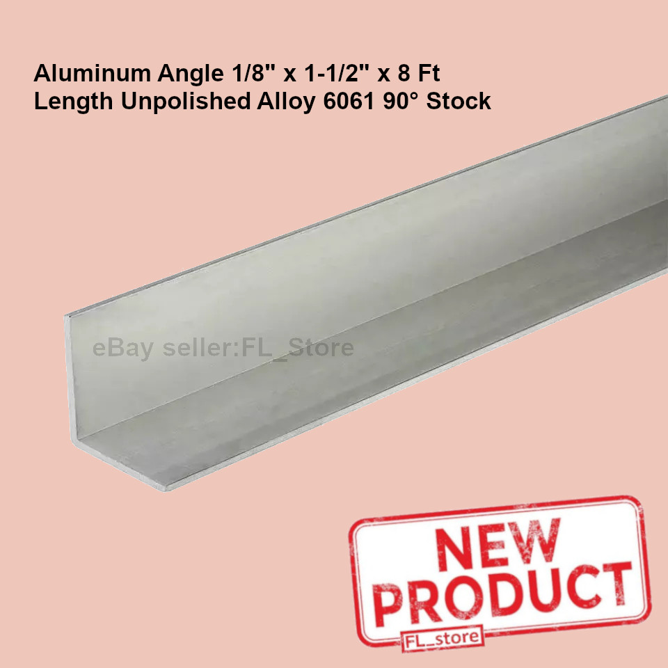 Aluminum Angle 1/8\