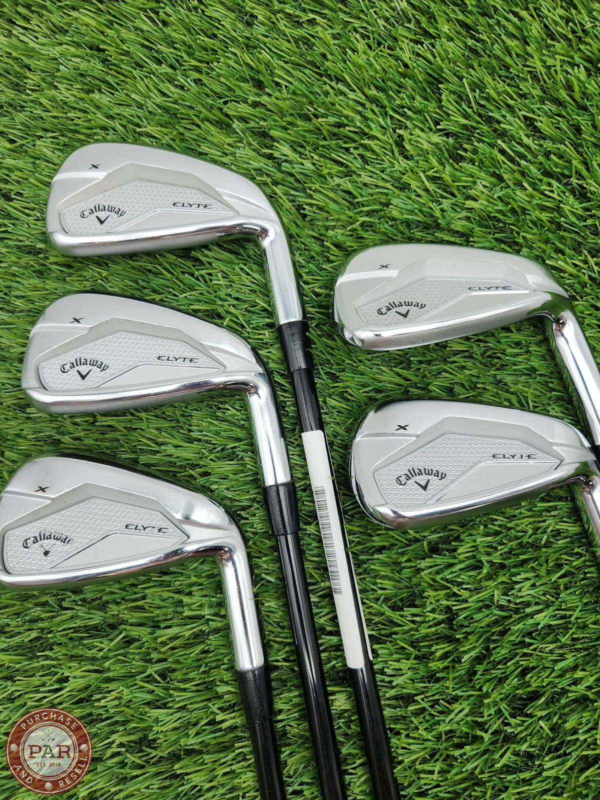 2025 CALLAWAY ELYTE X IRON SET 7-GW SENIOR ACCRA IS6 VERYGOOD
