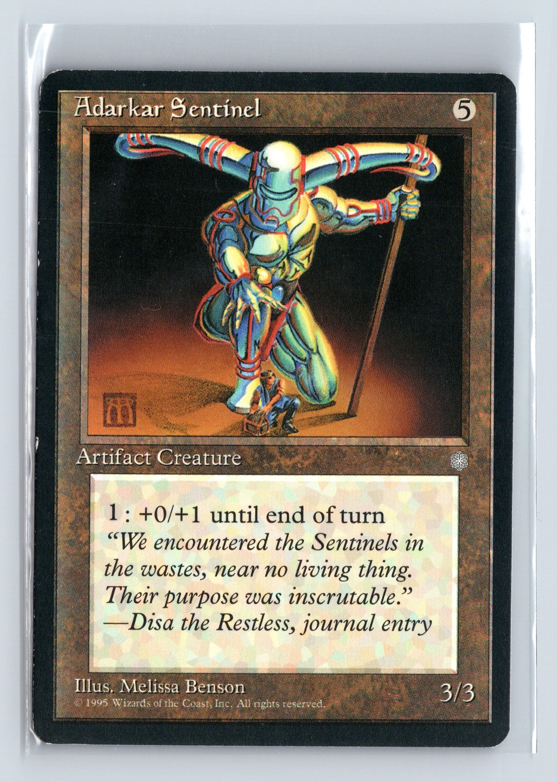 ADARKAR SENTINEL (4x) Playset – Ice Age – Uncommon MTG Magic the Gathering
