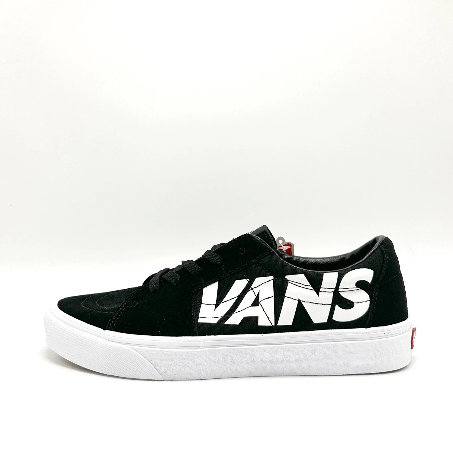 Men\'s Vans Sk8-Low Skate Shoes Hi Def Black White Suede VN0A5KXDY28 Brand New