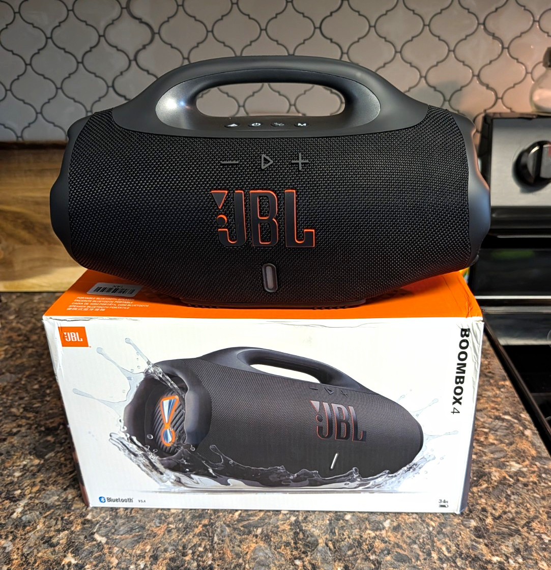 No App Bluetooth Only JBL Boombox 4 Portable Bluetooth  Speaker