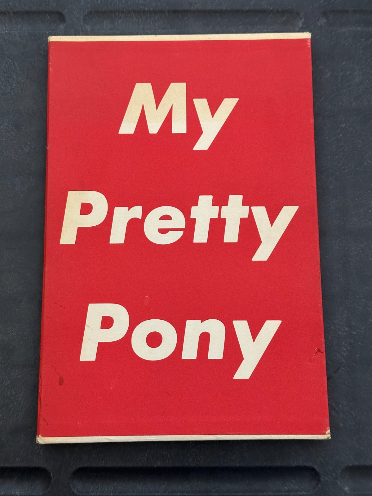 My Pretty Pony 1989 - Stephen King/Barbara Kruger - Knopf Whitney - Good My Pretty Pony 1989 - Stephen King/Barbara Kruger - Knopf Whitney - Good