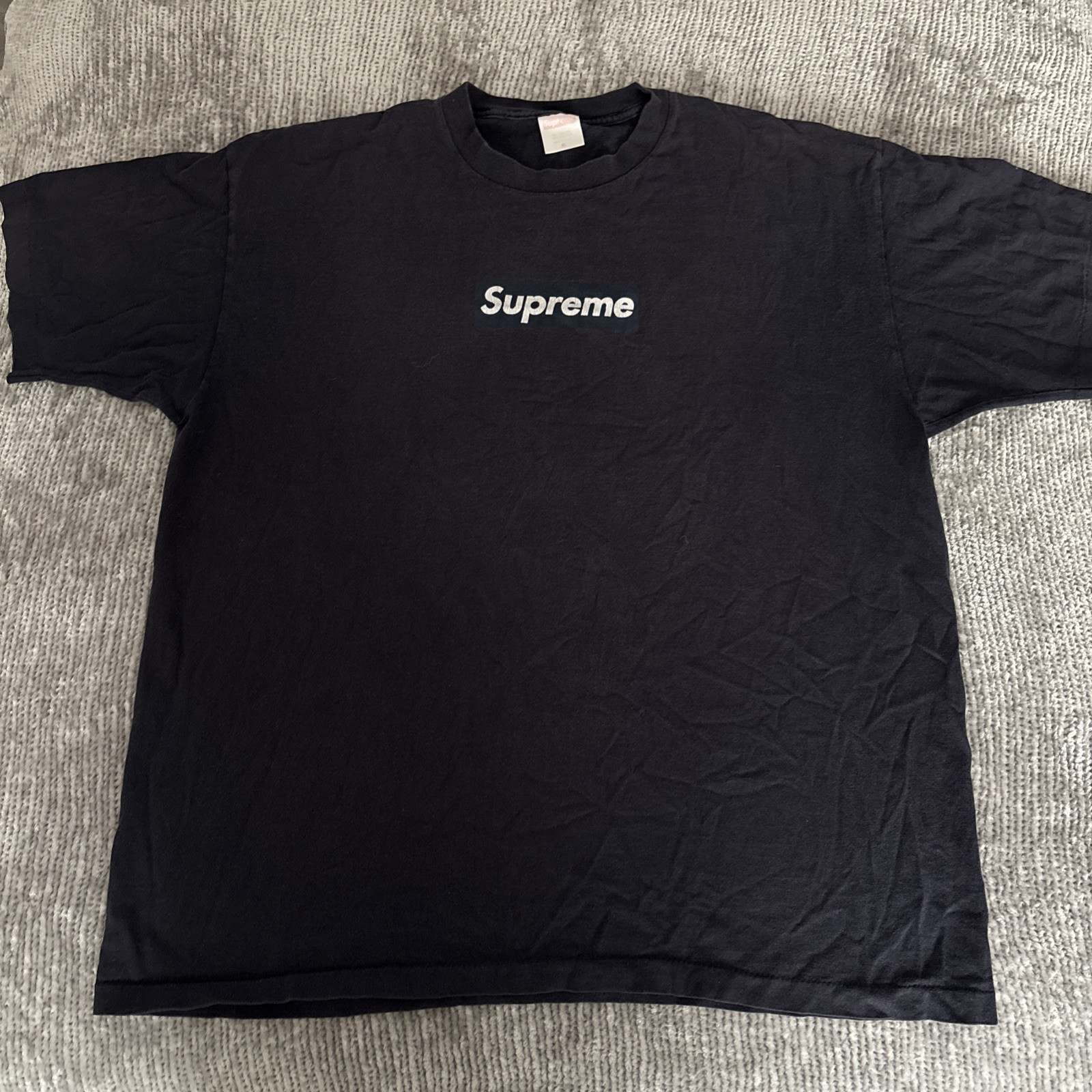 Vintage 1998 Supreme Single Stitch Box Logo T-shirt Size Xl