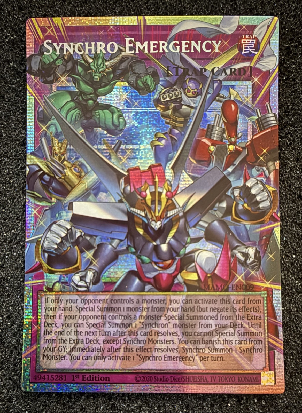 Synchro Emergency Starlight Overframe MAMO-EN009 Magnificent Monsters Synchro Emergency Starlight Overframe MAMO-EN009 Magnificent Monsters