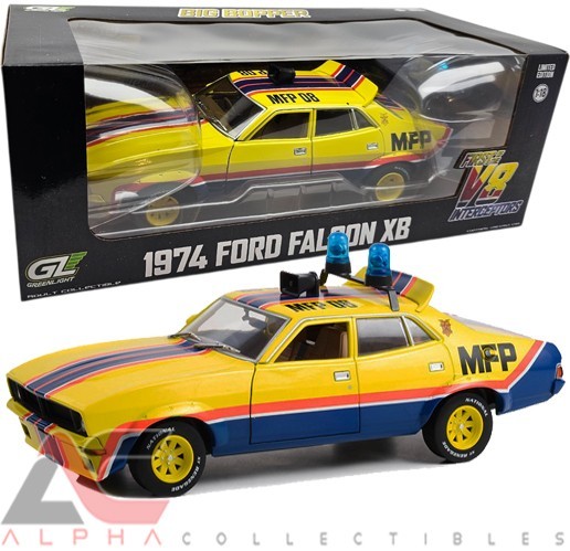 GREENLIGHT 13675 1:18 1974 FORD FALCON MFP 08 BIG BOPPER XB PURSUIT INTERCEPTOR