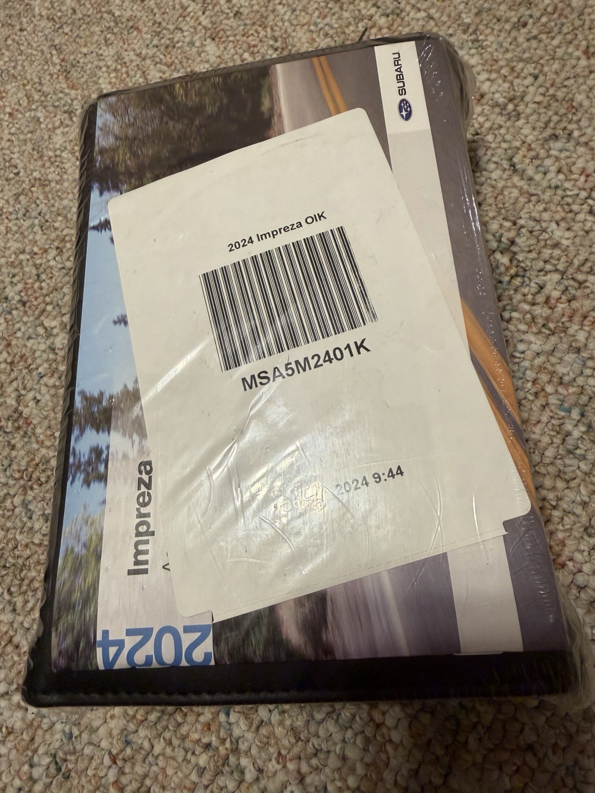 2024 Subaru IMPREZA owners manual Set with Navigation Eyesight and Case Sealed 2024 Subaru IMPREZA owners manual Set with Navigation Eyesight and Case Sealed