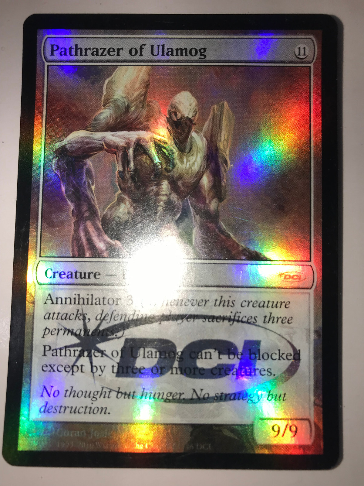 Pathrazer of Ulamog (WPN) FOIL Promo  Creature Special MTG LP