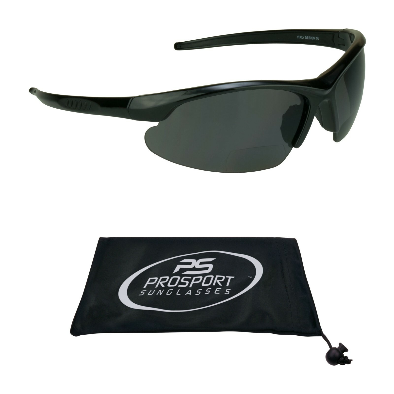 proSPORT Polarized Bifocal Sunglasses TR90 UV400 Fishing Cycling Driving 1.5-3.0