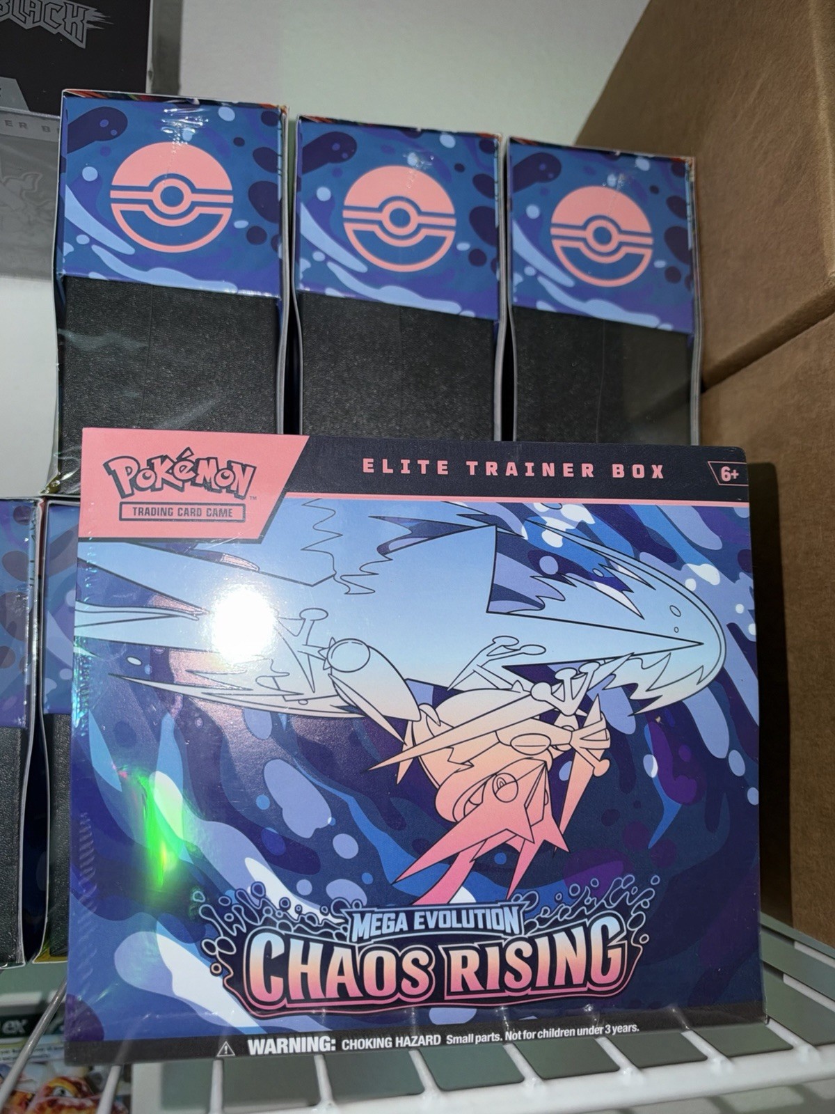Pokemon TCG Mega Evolution Chaos Rising Elite Trainer Box ETB New Factory Sealed