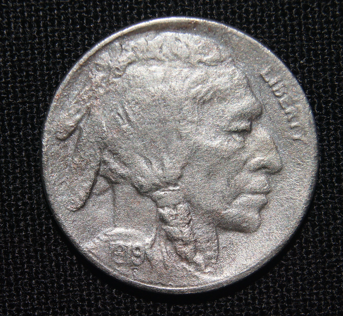1919 S Buffalo Nickel  Fine