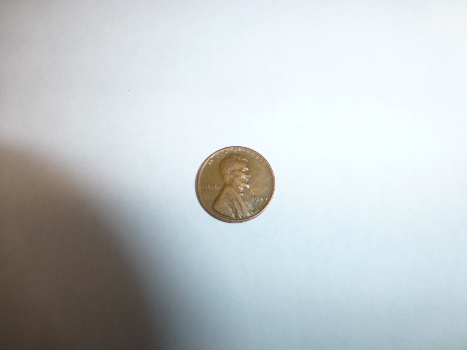 1945-S Lincoln Wheat Penny. San Francisco Mint. \