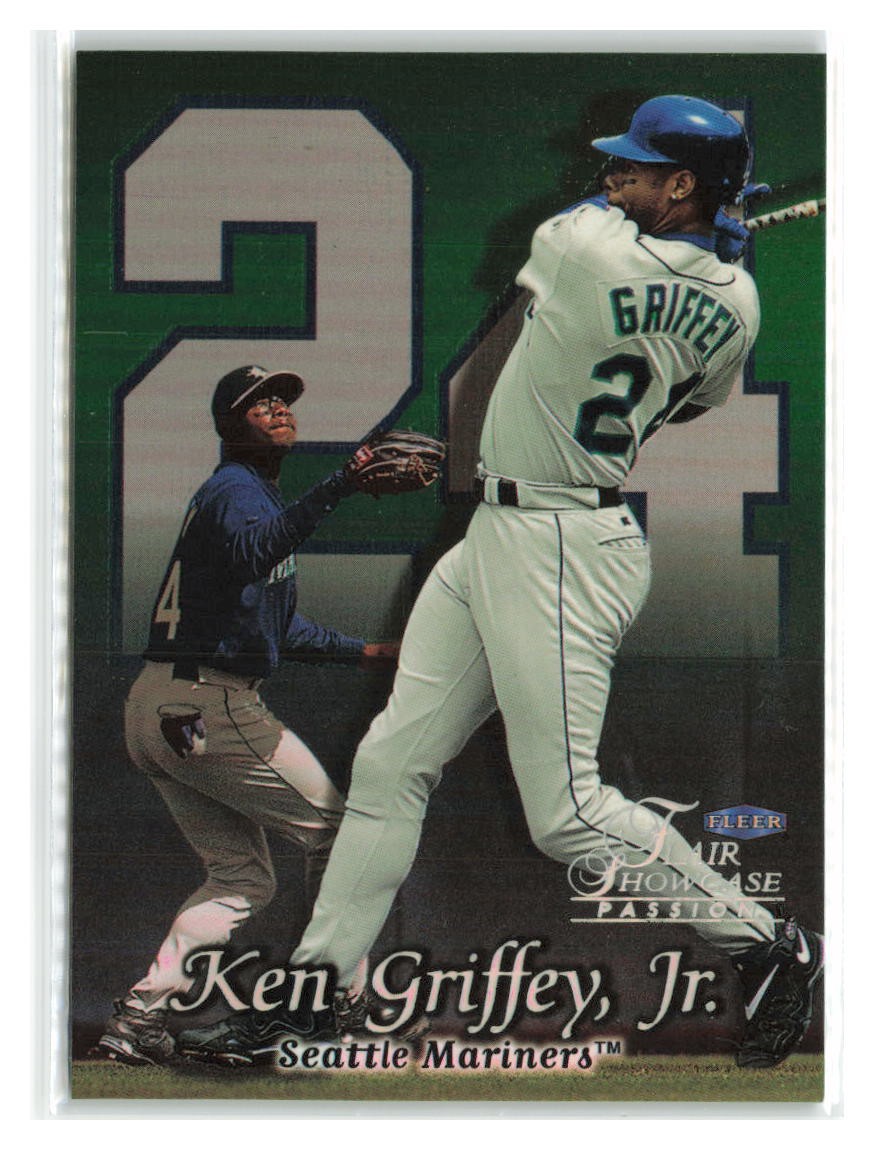 Ken Griffey, Jr. 1999 Flair Showcase Row 2 (Passion) #3-Seattle Mariners *QTY*